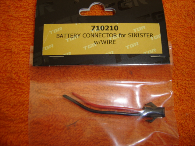 Battery Connector for Sinister w/wire