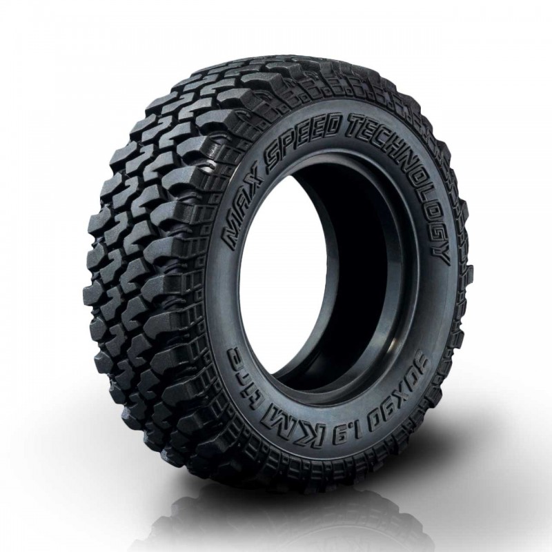 KM Crawler tire 30X90-1.9" (soft-30°) (2) 30°